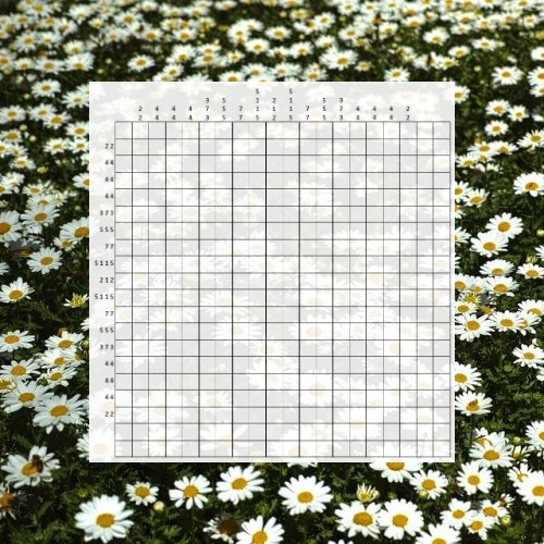 Nonogram Puzzle: Flower