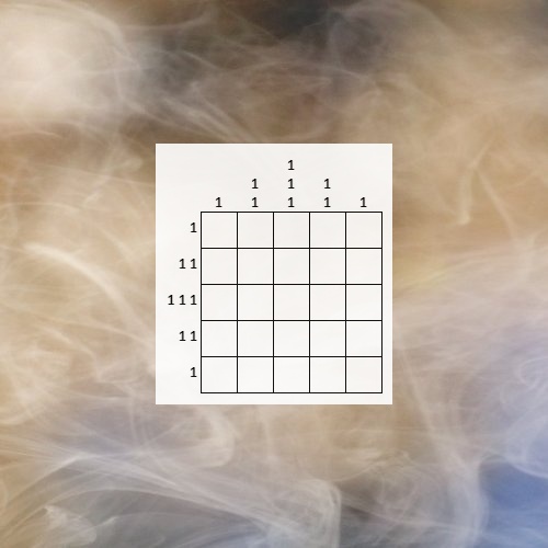 Nonogram Puzzle: Square