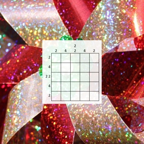 Nonogram Puzzle: Pinwheel