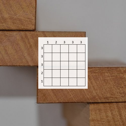 Nonogram Puzzle: Stairs