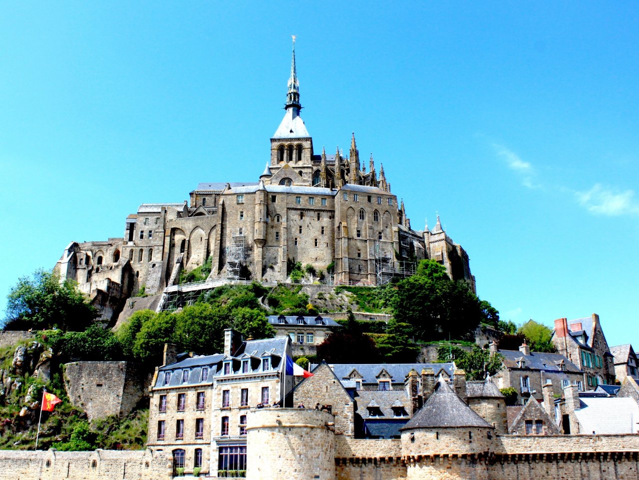 Le Mont-Saint-Michel castle jigsaw puzzle