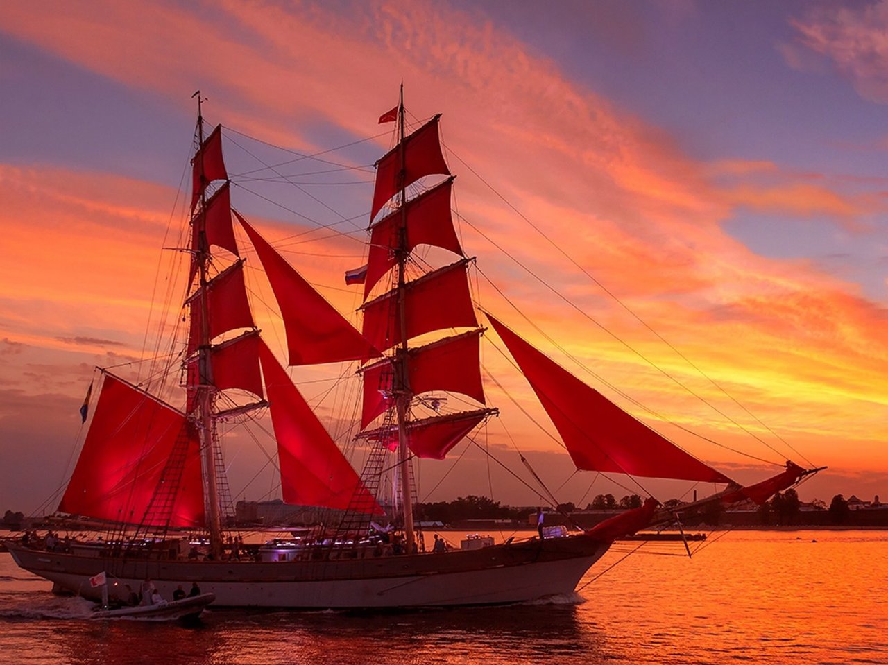 The Scarlet Sails, St. Petersburg jigsaw puzzle