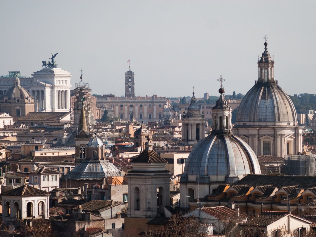 The Rooftops of Rome jigsaw puzzle