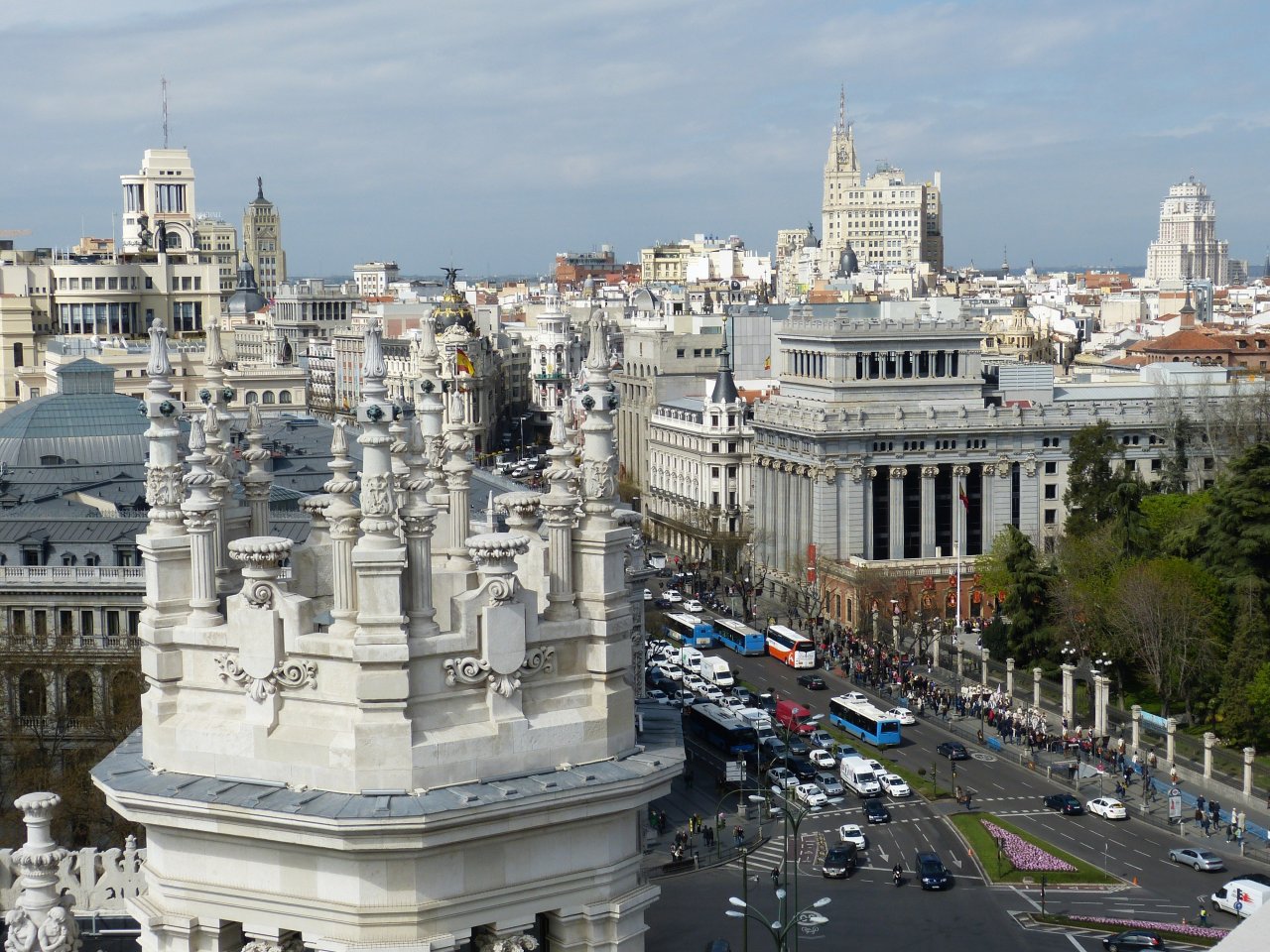 Panoramic View of Madrid jigsaw puzzle