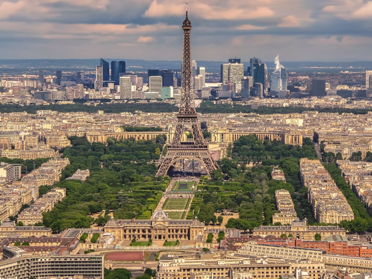 Panoramic View of Paris jigsaw puzzle