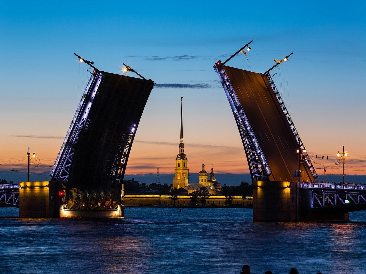 The palace bridge of St. Petersburg jigsaw puzzle