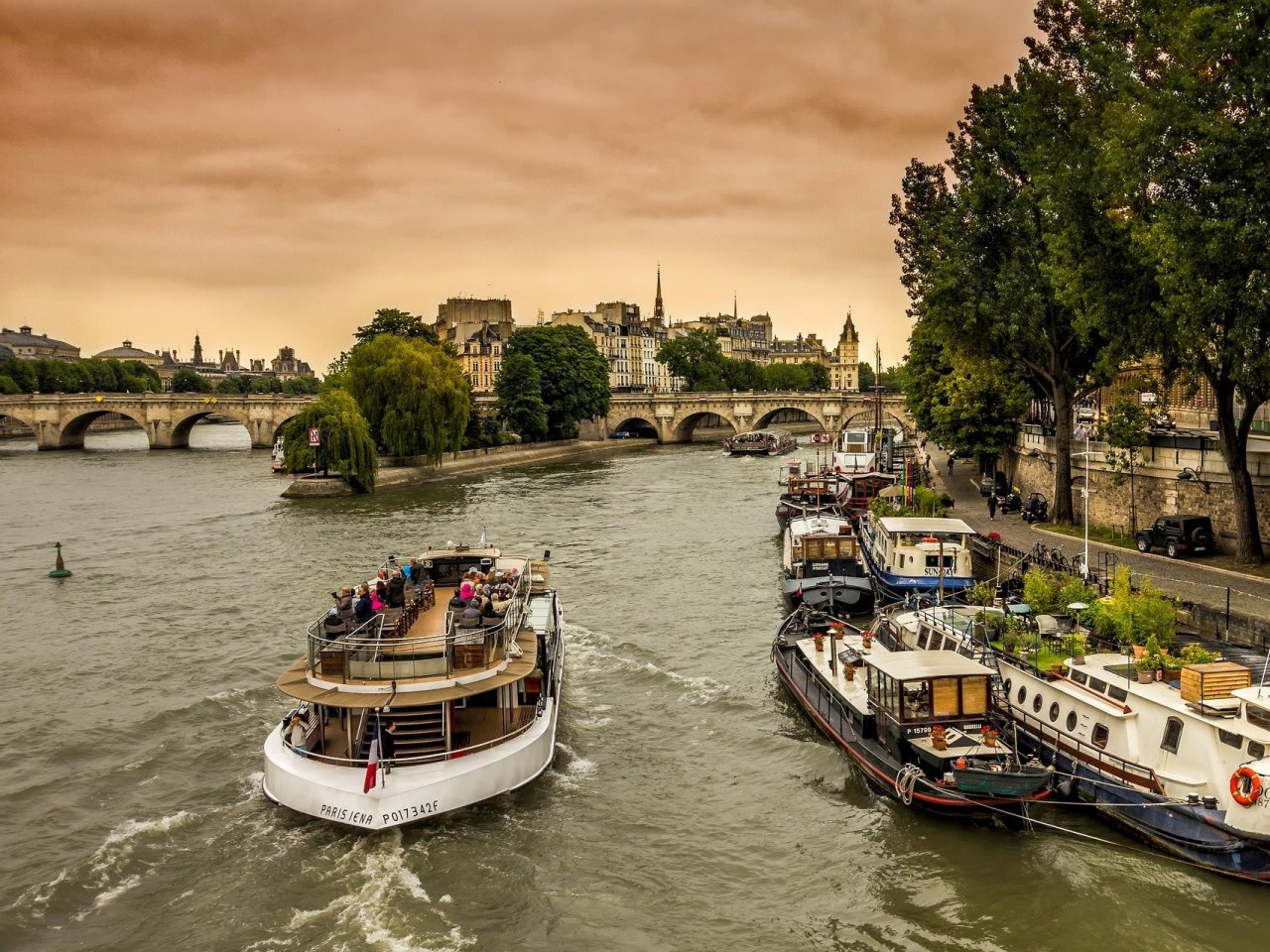 The Seine River jigsaw puzzle