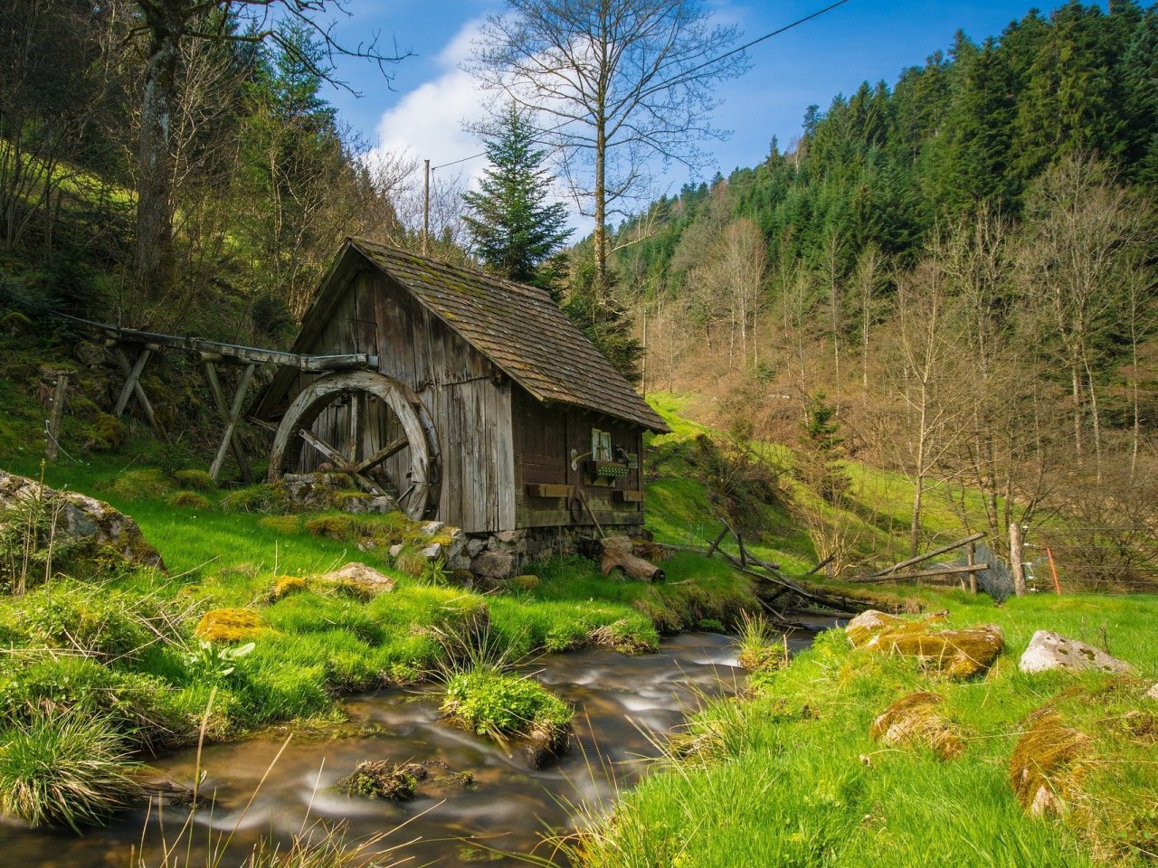 German old mill jigsaw puzzle