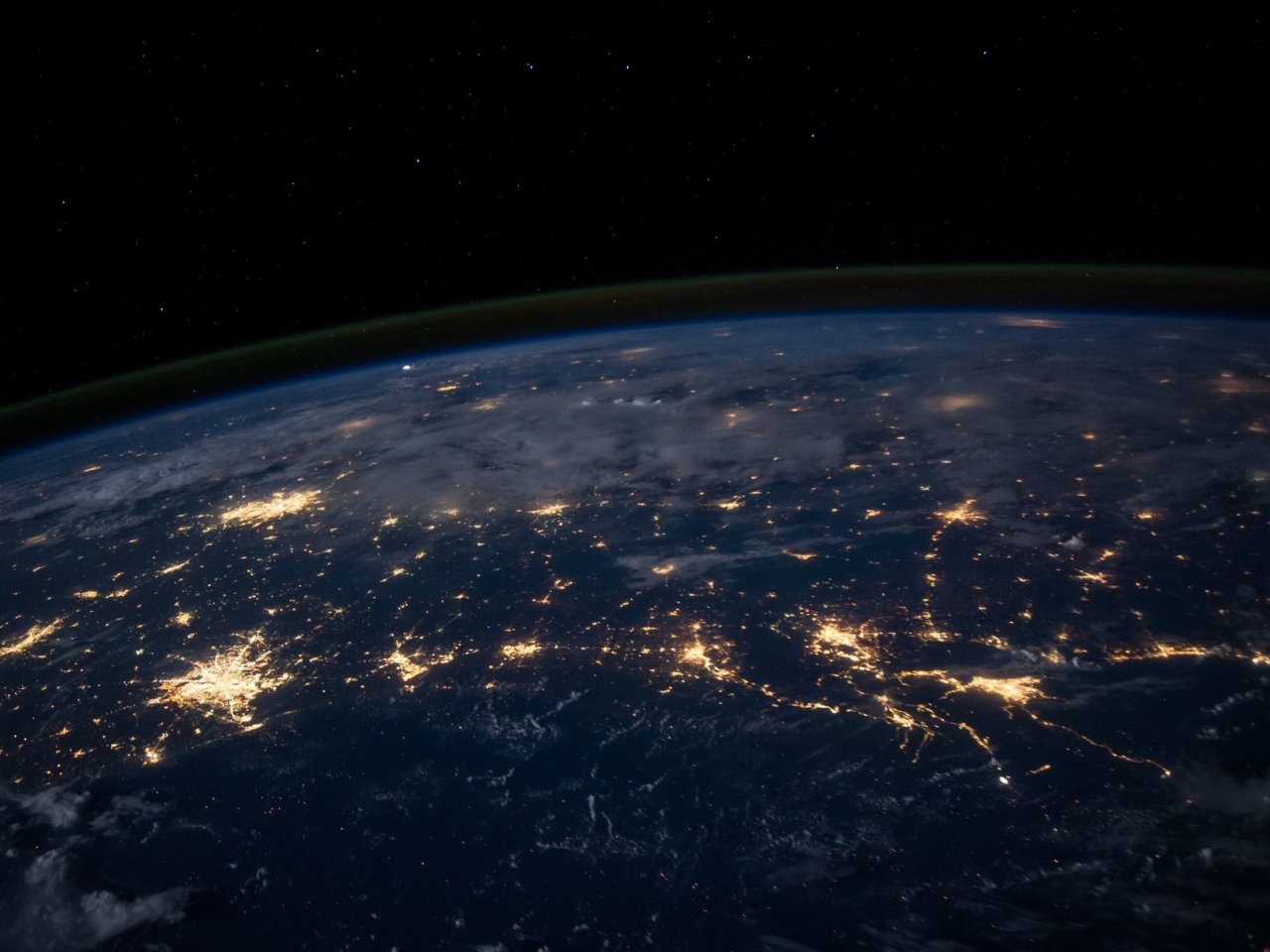 Night view of Earth jigsaw puzzle