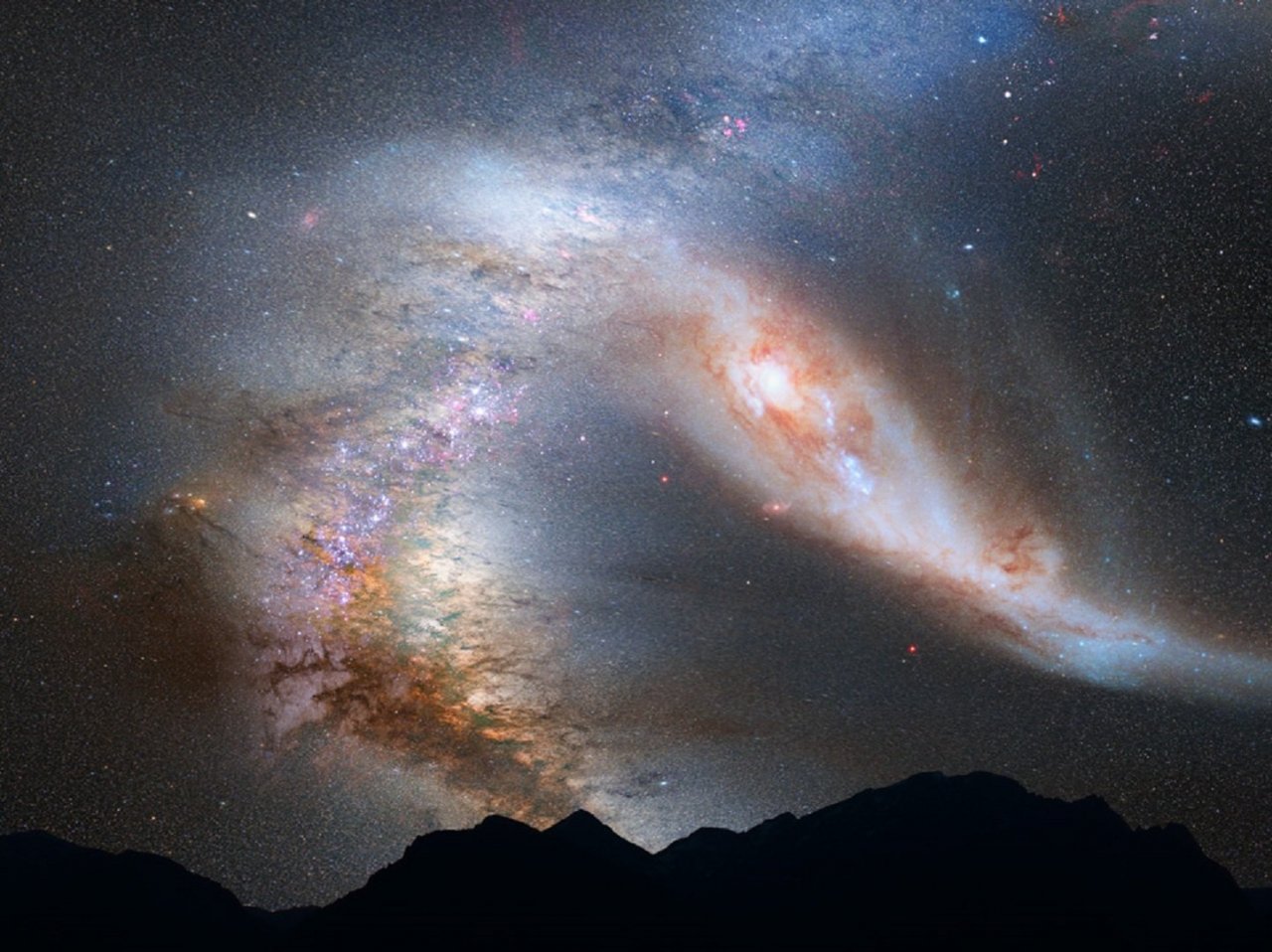 Andromeda galaxy jigsaw puzzle