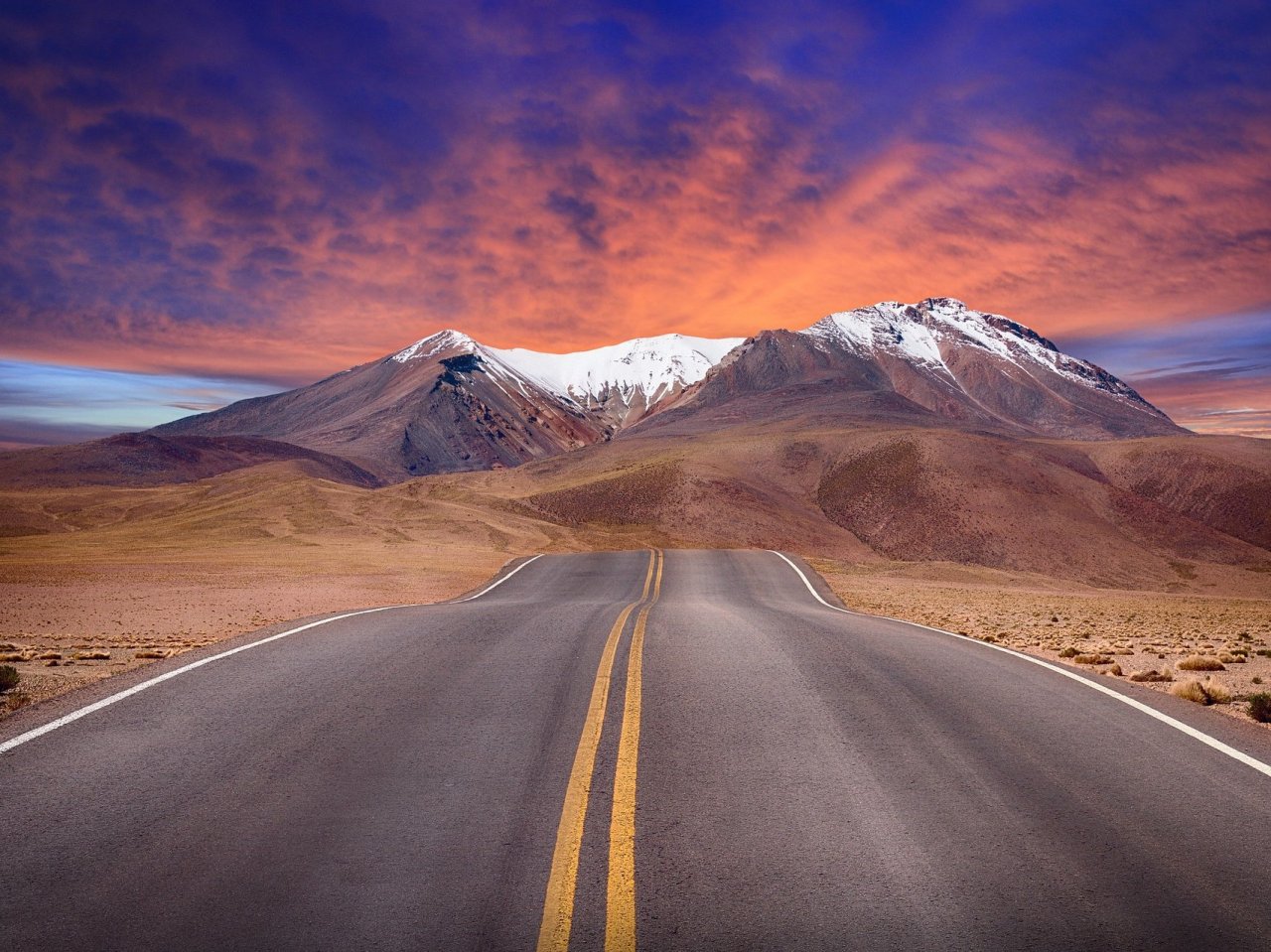 Mountain Road Online Jigsaw Puzzle