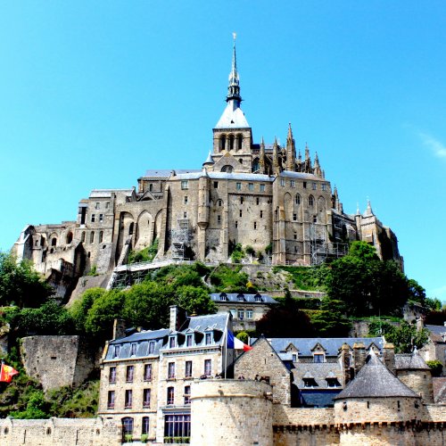 Le Mont-Saint-Michel castle jigsaw puzzle