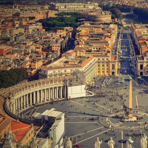 St. Peter’s Square of Rome jigsaw puzzle