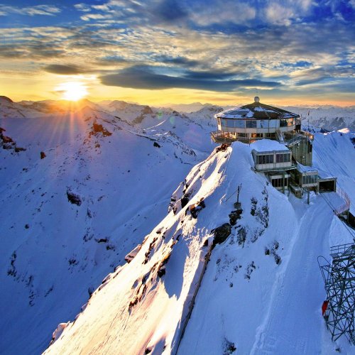 House in the Alps jigsaw puzzle