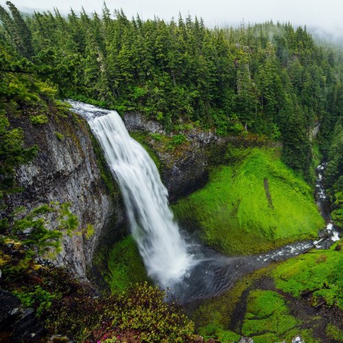 The Forest waterfall jigsaw puzzle