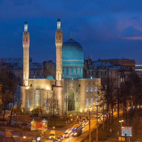 Mosque of St. Petersburg jigsaw puzzle