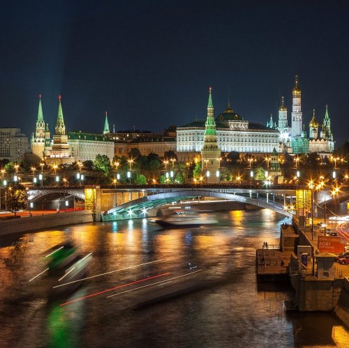 Moscow River jigsaw puzzle
