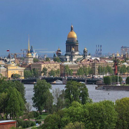 Panoramic view of St. Petersburg jigsaw puzzle