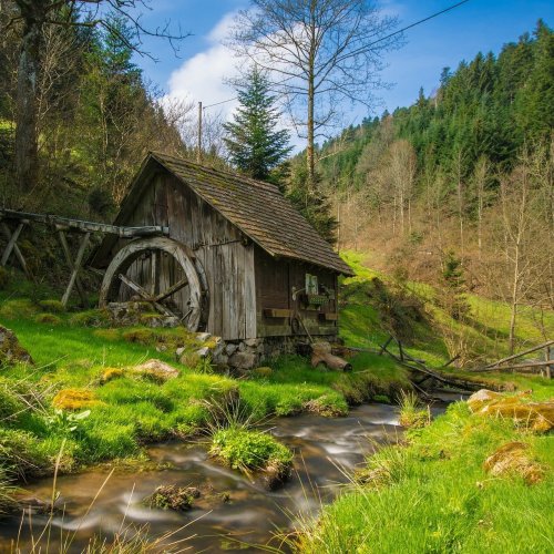 German old mill jigsaw puzzle