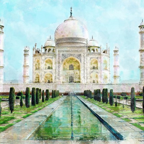 Taj Mahal jigsaw puzzle