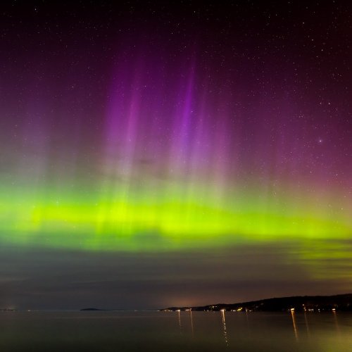 Colourful Northern Lights Online Jigsaw Puzzle