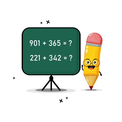 Mental Math Skills Quiz: Adding three-digit numbers without a calculator