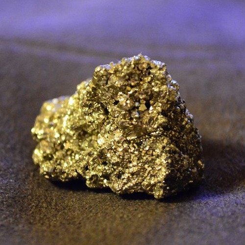 Because of its resemblance to gold, this mineral has been nicknamed 
